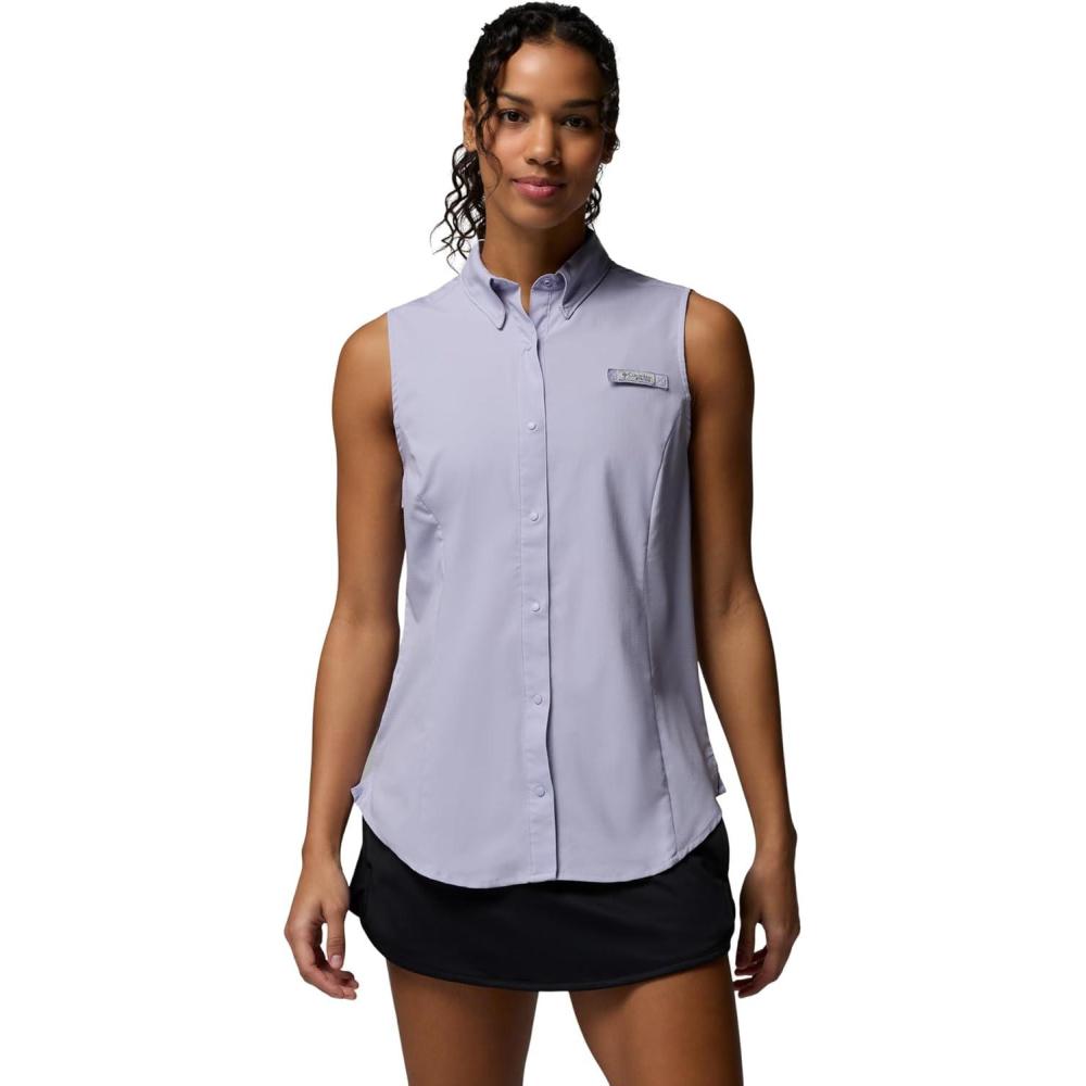 imageColumbia Womens PFG Tamiami Sleeveless ShirtTwilight