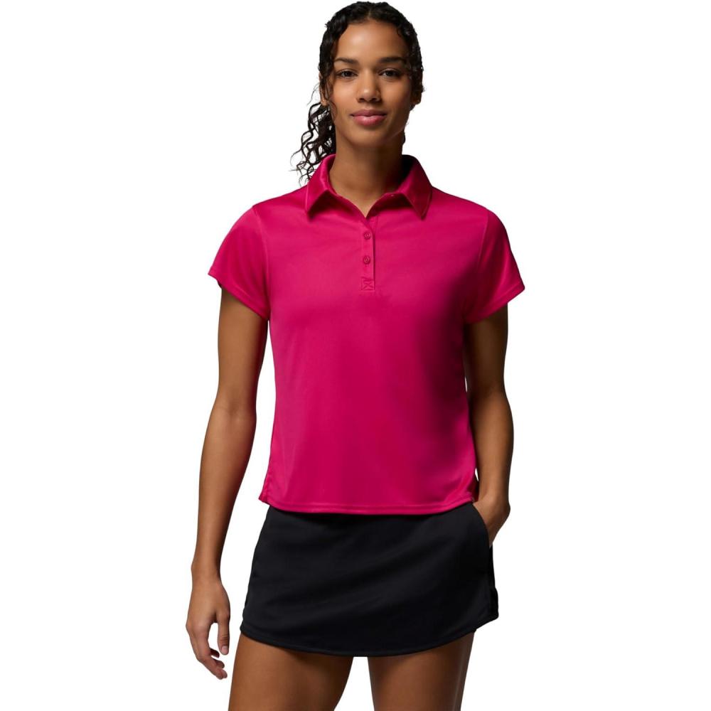 imageColumbia Womens PFG Tidal Tee Short Sleeve PoloGuava Pink