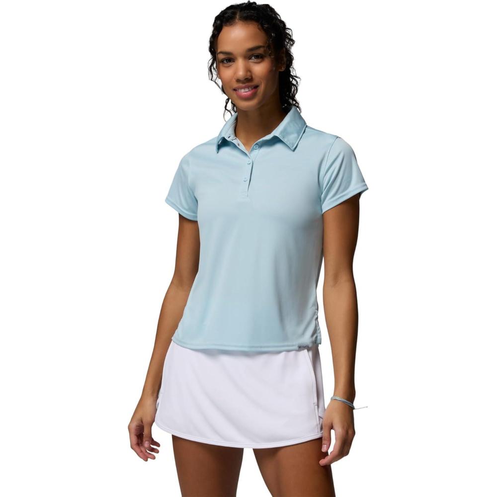 imageColumbia Womens PFG Tidal Tee Short Sleeve PoloMarine Light