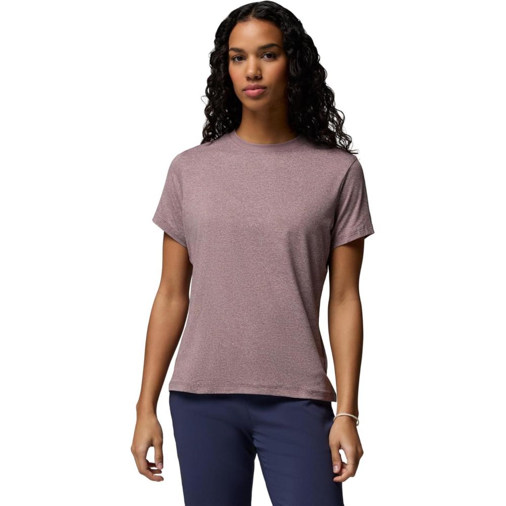 imageColumbia Womens Parsons Point Back Graphic TeeShale Purple HeatherCozy Coastline