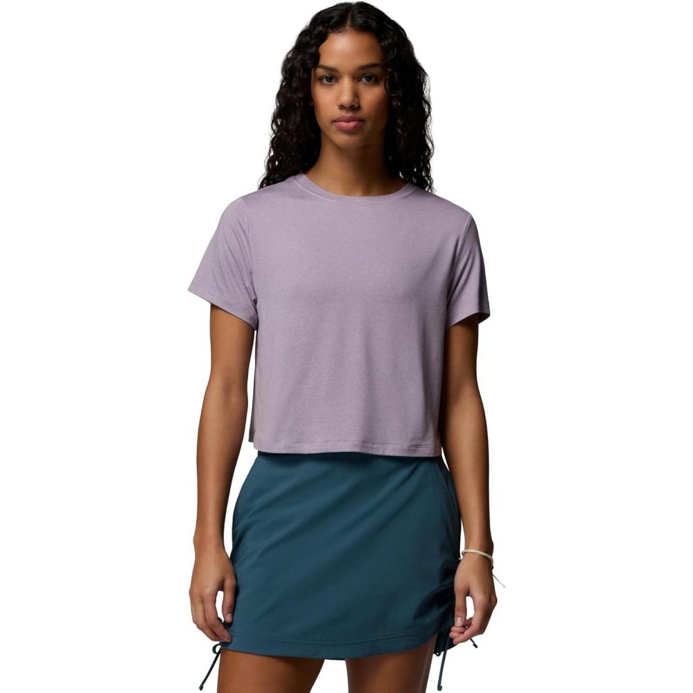 imageColumbia Womens Parsons Point Short Sleeve TeeLavender Pearl Heather