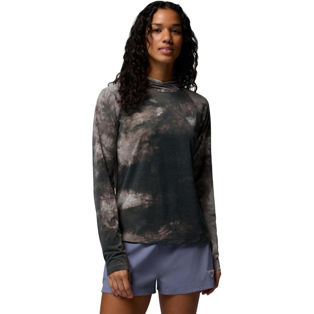 imageColumbia Womens Pfg Uncharted II Cloud HoodieBlackCloud Dye