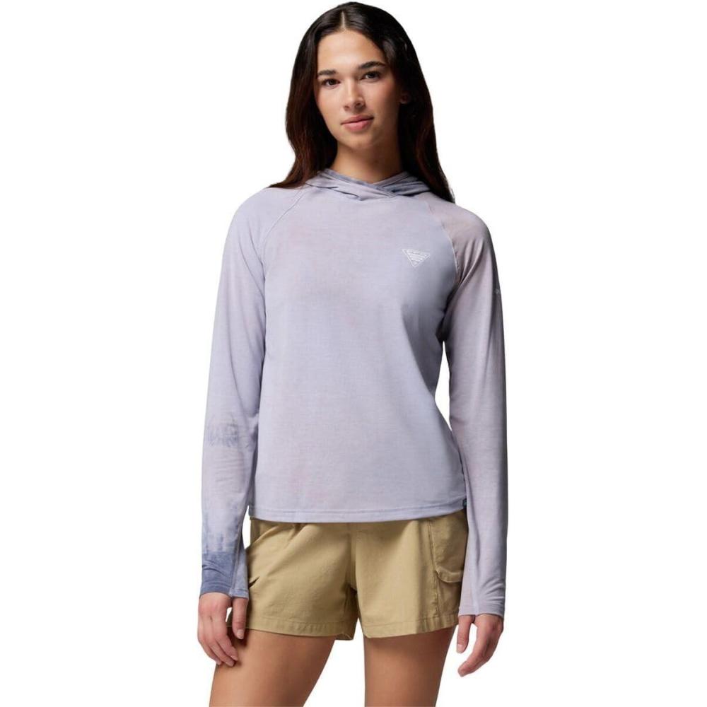 imageColumbia Womens Pfg Uncharted II Cloud HoodieTwilightCloud Dye