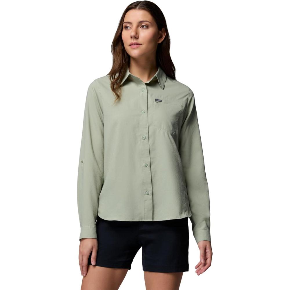 imageColumbia Womens Silver Ridge Utility II Long Sleeve ShirtSafari