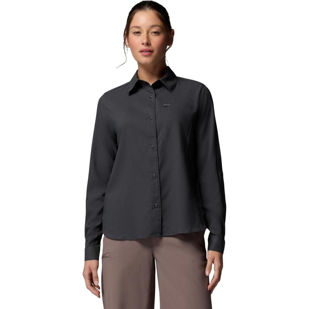 imageColumbia Womens Silver Ridge Utility II Long Sleeve ShirtShark