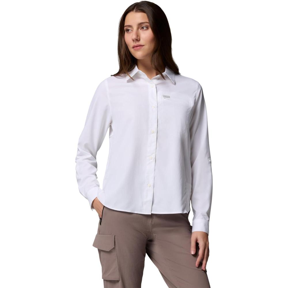imageColumbia Womens Silver Ridge Utility II Long Sleeve ShirtWhite