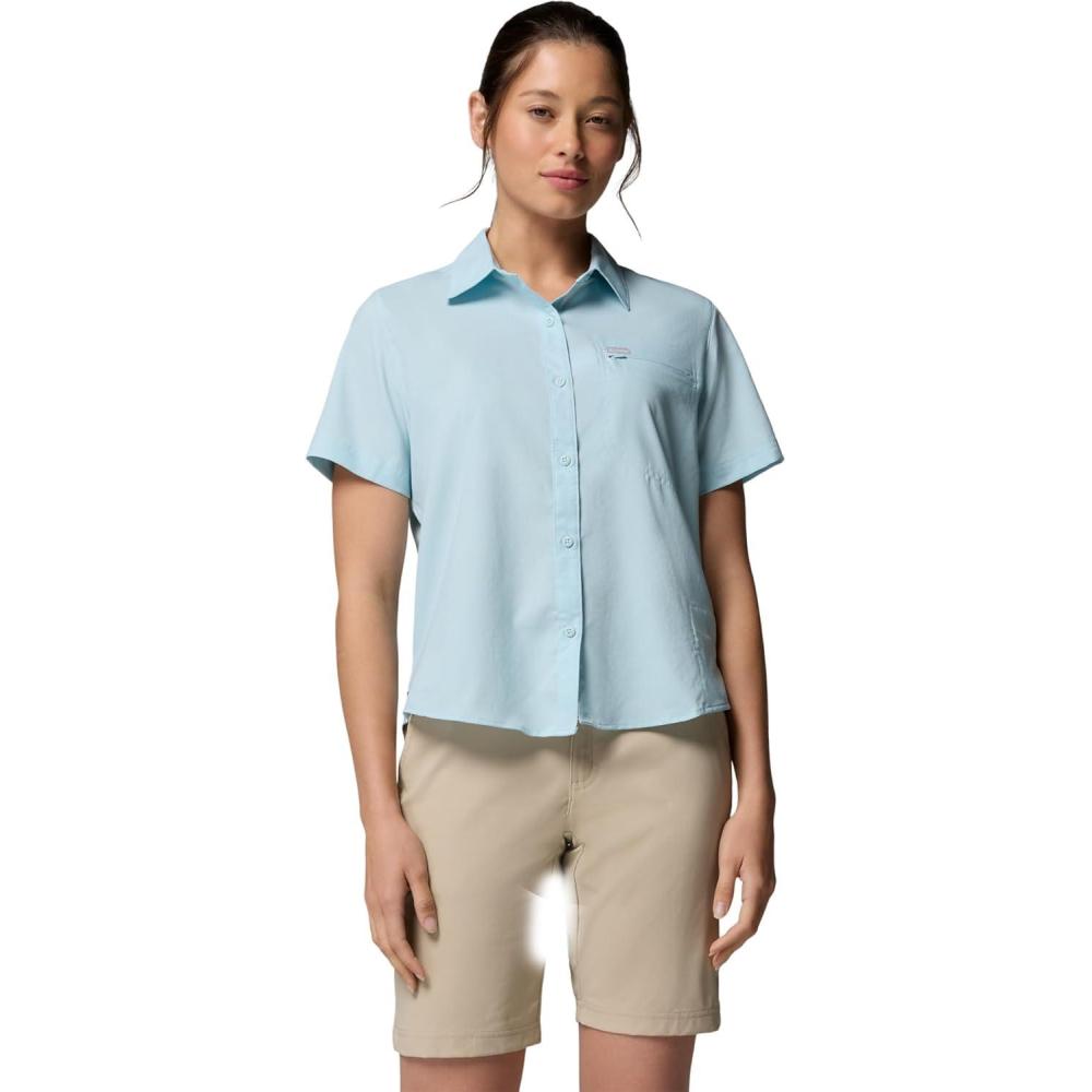 imageColumbia Womens Silver Ridge Utility II Short Sleeve ShirtMarine Light