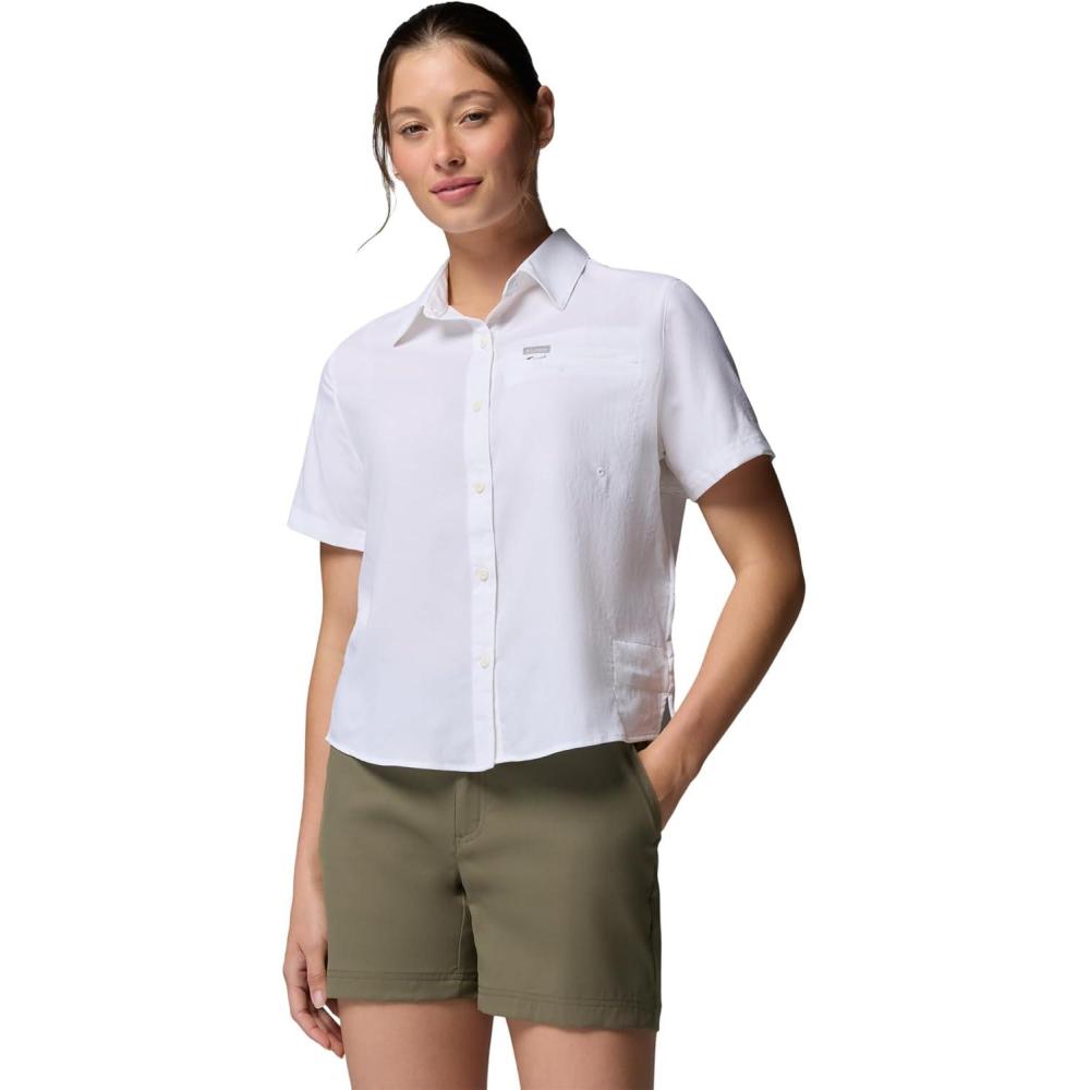 imageColumbia Womens Silver Ridge Utility II Short Sleeve ShirtWhite