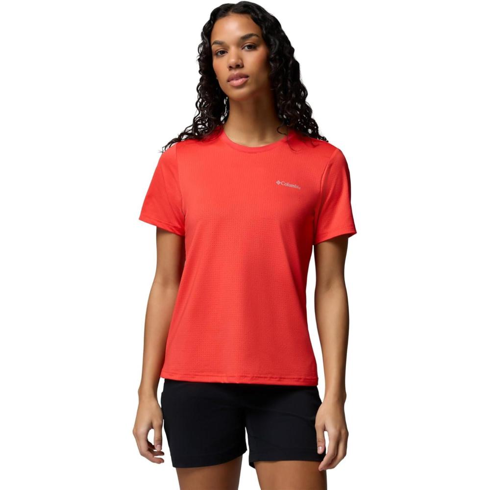 imageColumbia Womens Wild Springs Short SleevePoppy Red