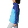 Columbia Womens Benton Springs Half Snap II Pull Over Fleece Jacket, Dark Stone/Canoe/Vintage Blue, 3X(Blue Chill/Dark Sapphire)