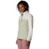 Columbia Womens Benton Springs Half Snap II Pull Over Fleece Jacket, Dark Stone/Canoe/Vintage Blue, 3X(Dark Stone/Safari)