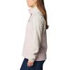 Columbia Womens Benton Springs Half Snap II Pull Over Fleece Jacket, Dark Stone/Canoe/Vintage Blue, 3X(Dusty Pink/Dark Stone/Dusty Pink)