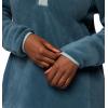 Columbia Womens Benton Springs Half Snap II Pull Over Fleece Jacket, Dark Stone/Canoe/Vintage Blue, 3X(Everblue/Crushed Blue)