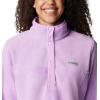 Columbia Womens Benton Springs Half Snap II Pull Over Fleece Jacket, Dark Stone/Canoe/Vintage Blue, 3X(Gumdrop)