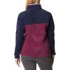 Columbia Womens Benton Springs Half Snap II Pull Over Fleece Jacket, Dark Stone/Canoe/Vintage Blue, 3X(Marionberry/Dark Nocturnal/Gumdrop)