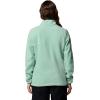 Columbia Womens Benton Springs Half Snap II Pull Over Fleece Jacket, Dark Stone/Canoe/Vintage Blue, 3X(New Mint/Rain Forest)