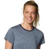 Columbia Women’s Bluevista Hill Short Sleeve Crew(Collegiate Navy Heather)