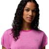 Columbia Women’s Bluevista Hill Short Sleeve Crew(Fuchsia Heather)