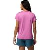 Columbia Women’s Bluevista Hill Short Sleeve Crew(Fuchsia Heather)