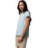Columbia Women’s Bluevista Hill Short Sleeve Crew(Marine Light Heather)