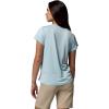 Columbia Women’s Bluevista Hill Short Sleeve Crew(Marine Light Heather)