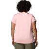 Columbia Women’s Bluevista Hill Short Sleeve Crew(Pink Sand Heather)