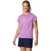 Columbia Women’s Bluevista Hill Short Sleeve Crew(Razzle Heather)