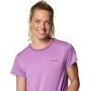 Columbia Women’s Bluevista Hill Short Sleeve Crew(Razzle Heather)