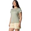 Columbia Women’s Bluevista Hill Short Sleeve Crew(Safari Heather)