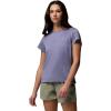 Columbia Women’s Bluevista Hill Short Sleeve Crew(Stormwatch Heather)