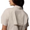 Columbia Women’s Brea Falls Woven Short Sleeve(Dark Stone)