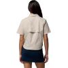Columbia Women’s Brea Falls Woven Short Sleeve(Dark Stone)
