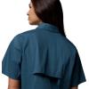 Columbia Women’s Brea Falls Woven Short Sleeve(Everblue)
