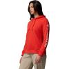 Columbia Women’s Columbia Trek Graphic Hoodie(Poppy Red/Gem Columbia Sleeve)