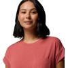 Columbia Womens Daniela Falls Short Sleeve(Washed Red)