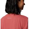 Columbia Womens Daniela Falls Short Sleeve(Washed Red)