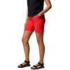 Columbia Womens Leslie Falls Long Short II(Poppy Red)