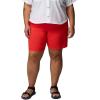 Columbia Womens Leslie Falls Long Short II(Poppy Red)