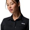 Columbia Women’s PFG Castback Woven Short Sleeve(Black)