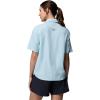 Columbia Women’s PFG Castback Woven Short Sleeve(Marine Light)