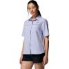 Columbia Women’s PFG Castback Woven Short Sleeve(Twilight)