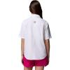 Columbia Women’s PFG Castback Woven Short Sleeve(White)
