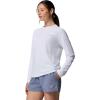 Columbia Womens PFG Solar Stream II Long Sleeve(White)