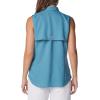 Columbia Women’s PFG Tamiami Sleeveless Shirt(Canyon Blue)