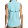 Columbia Women’s PFG Tamiami Sleeveless Shirt(Clear Blue)