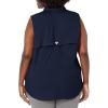 Columbia Women’s PFG Tamiami Sleeveless Shirt(Collegiate Navy)