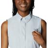 Columbia Women’s PFG Tamiami Sleeveless Shirt(Cool Grey)