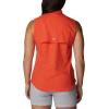 Columbia Women’s PFG Tamiami Sleeveless Shirt(Corange)
