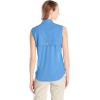 Columbia Women’s PFG Tamiami Sleeveless Shirt(Harbor Blue)