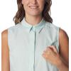 Columbia Women’s PFG Tamiami Sleeveless Shirt(Icy Morn)